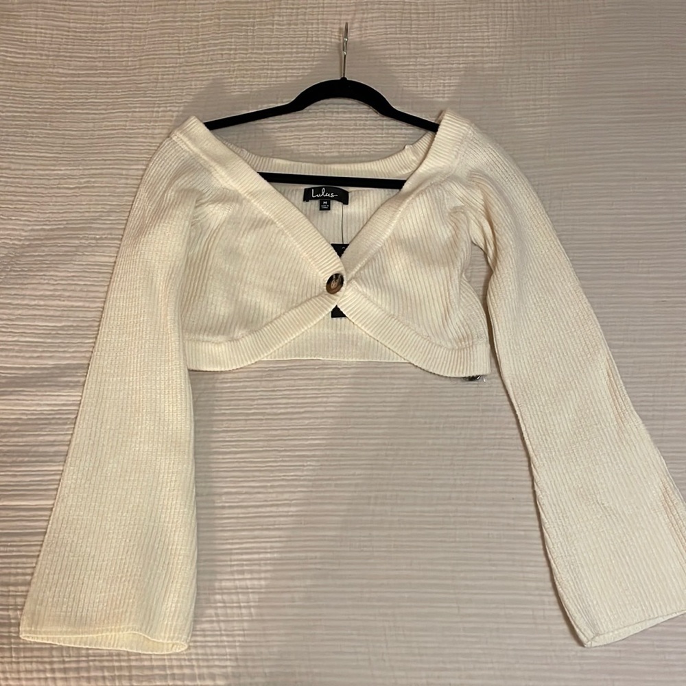 Lulus cropped sweater